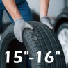 Montaż opony felga stal 15"-16"